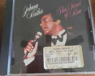 Johnny Mathis CD $2
