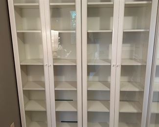 IKEA book cases -2 available - 31-1/2”w x 77-1/2”h x 12”d