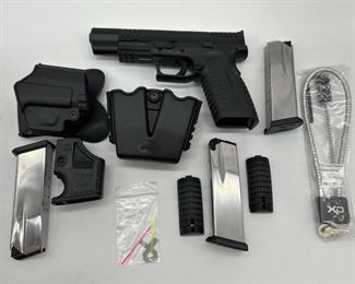 Springfield Armory Model XD M-45ACP Pistol,
Caliber 45ACP, With Case

Firearms will be paid for at our warehouse in Haslet, Texas and picked up in Haslet, Texas at FFL Location . All buyers of firearms will be required to fill out the proper paperwork along with a background check. There is a $30 transfer & paperwork fee.

Buyers having firearms shipped will have to provide a FFL location to have the firearms shipped to.

Firearms can be paid for or picked up on week days during business hours.