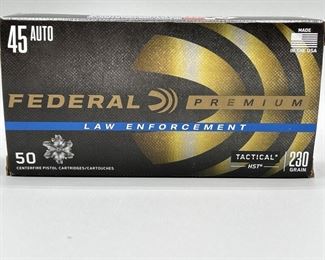 Federal 45 Auto 50 Center Fire Pistol Cartridges, 230grain