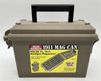 1911 Mag Can with 16- 45 Caliber Magazines