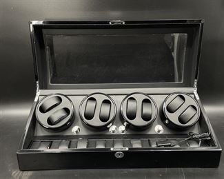 Watch Winder, XTELARY Luxury 4 Motor Quad Watch