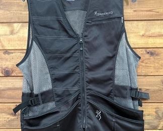 Browning Shooting Vest, Size XL