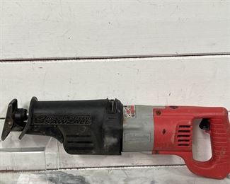 Milwaukee Orbital Super Sawzall in Red Metal Case