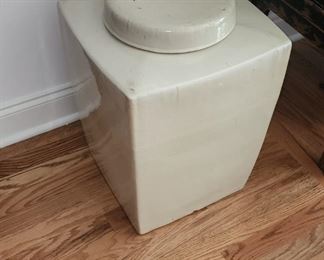 Oversized Square Jar with Lid