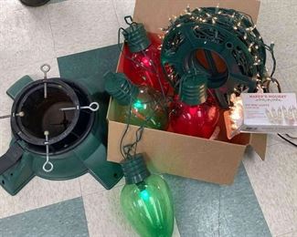 Lights, Tree Stand, Just Need The Tree