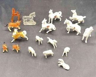 Porcelain Miniature Horses