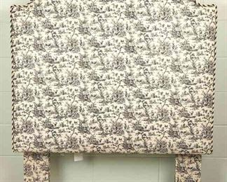 Robert Allen Soft Home Fabric Twin Headboard