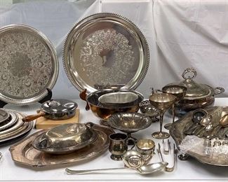Silverplate Serving Pieces