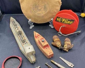 Toys in Wood, Cast Iron, And More