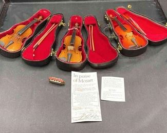 Unique Miniature Violin Replica
