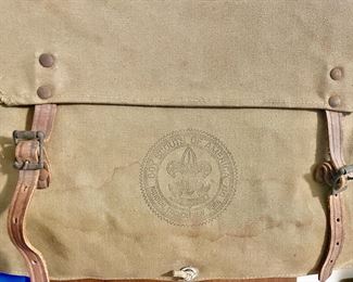 Vintage Boy Scout bag