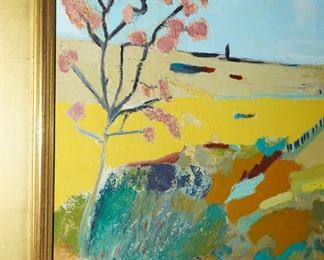 Farmer with his Dog by John Decoen (1890-1979)