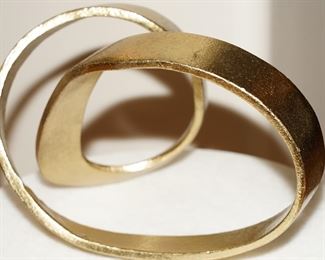 Z Gallerie gold tone decor