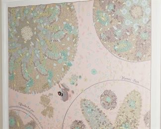 Offrandes j'un Jour Hermes scarf-framed-by Demitri R. 