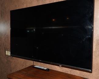 Samsung UN50J5500 flat screen TV-mount NOT included, but stand is included. 