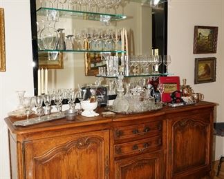 Antique buffet cabinet-needs some TLC, but absolutely beautiful!