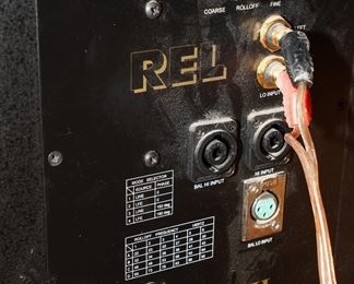 Rel Storm III sub bass speaker