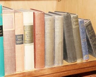 And vintage and antique books also