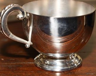 There are many pieces of vintage silverplate for sale