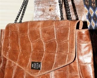 Borse in Pelle leather handbag