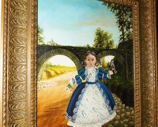 Carnaval de ninas mejicanas c1910