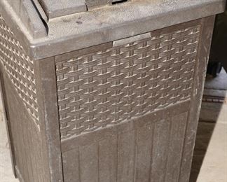 Suncast storage bins