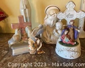 wreligious figurine collection3841 t