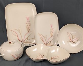 Winfield Vintage MCM Dragon Flower Serving Ware