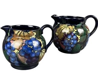 Two Vintage Royal Stanley Pitchers - Jacobean