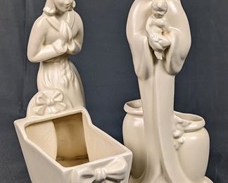 1950s Haeger USA Pottery Planters