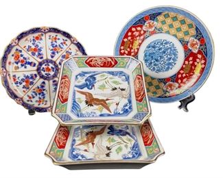 Imari Vintage Japanese Plates