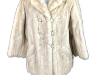 Kruse & Gross Womens Vintage Mink Coat