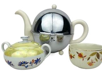 Tea Time Collection - Ever-Hot Tea
Pot (England), Celebrate Sugar Bowl
(Germany) and Hall's China Tea Cup (USA)