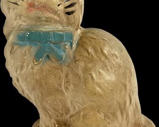 Vintage Chalkware Cat