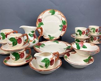 Set of Vintage Franciscan Apple Dishware
