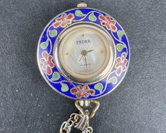 Vintage Pedre Watch Necklace - Japan