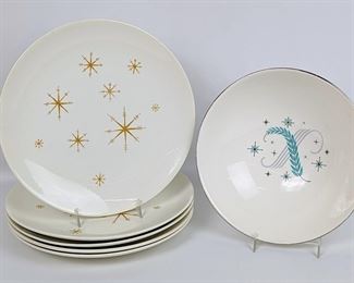 Star Glow by Royal China Vintage
Dinner Plates and Canonsburg Hallmark
Serving Bowl