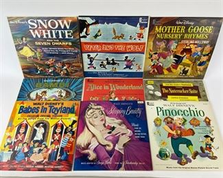 Walt Disney 9 Album Vintage Collection