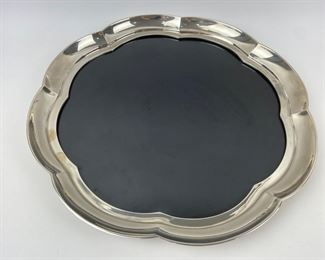 Williamsburg Black and Stainless Large Bar or Display Tray