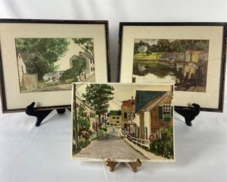 William McK. Spierer Artwork Collection - 3 Pieces