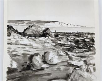 Seven Sisters, Paul Mitchell Signed Ink Painting with COA