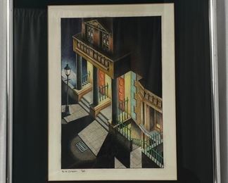 Original Framed and Signed Art Work by D. K. Olson