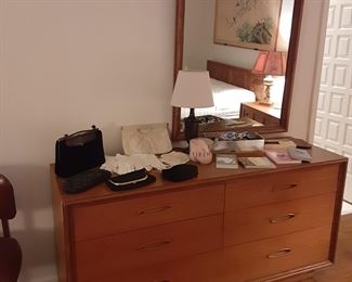 Dresser, Mirror and Vintage Accessories