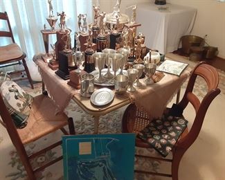 Vintage Golf Trophies...possible art project?