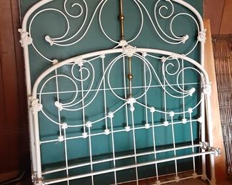 Antique Brass and Iron Bed