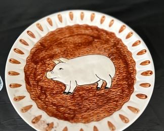 Pig by Sigma Plates by Towle Co