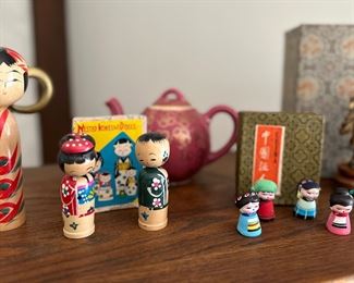 Antique Asian Nesting Dolls