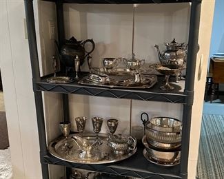 Silver Plate Serving Dishes 