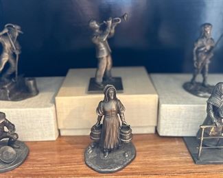Pewter Figurines 